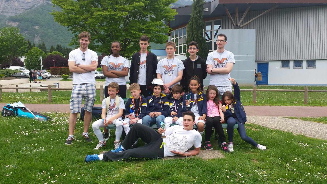 Les participants au challenge