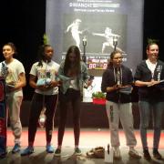 Podium minimes filles